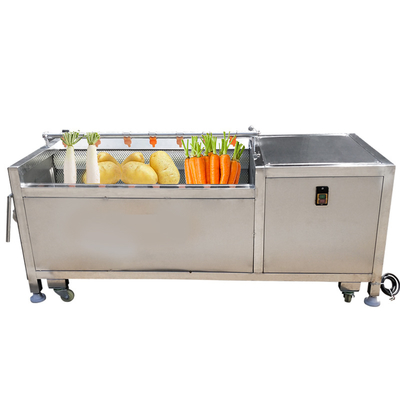 International Universal Ginger Peeling Machine Fruit And Vegetable Peeler Machines Energy Saving Industrial Food Wash Potato Machine